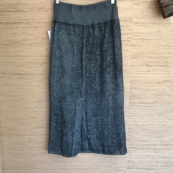 Beau Jours linen cotton blend skirt NWT - Picture 3 of 6